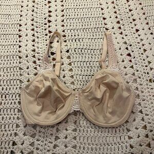 Wacoal Soft Embrace Underwire Bra Style 851211 Nude Color Size 32 D